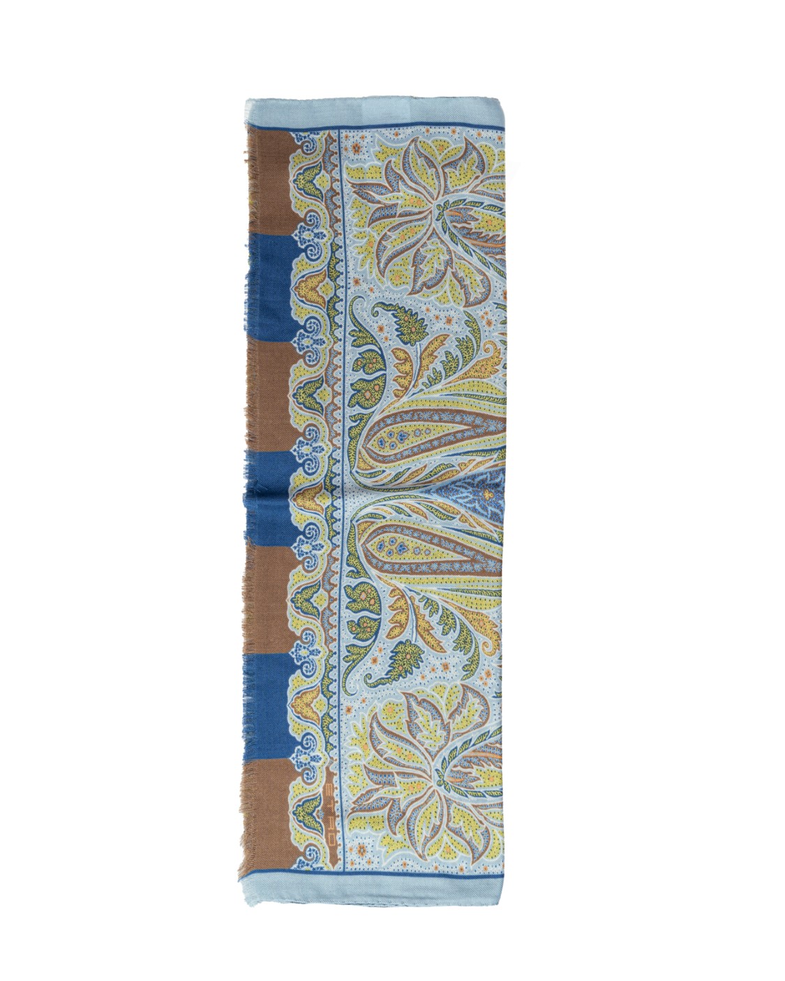 shop ETRO  Sciarpa: Etro sciarpa in lana e seta, decorata con motivi Paisley ornamentali e cornice a contrasto con bordi sfrangiati.
Dimensioni: 65 x 168 cm.
Composizione: 70% lana, 30% seta.
Fabbricato in Italia.. 10007 9383-0250 number 9045057